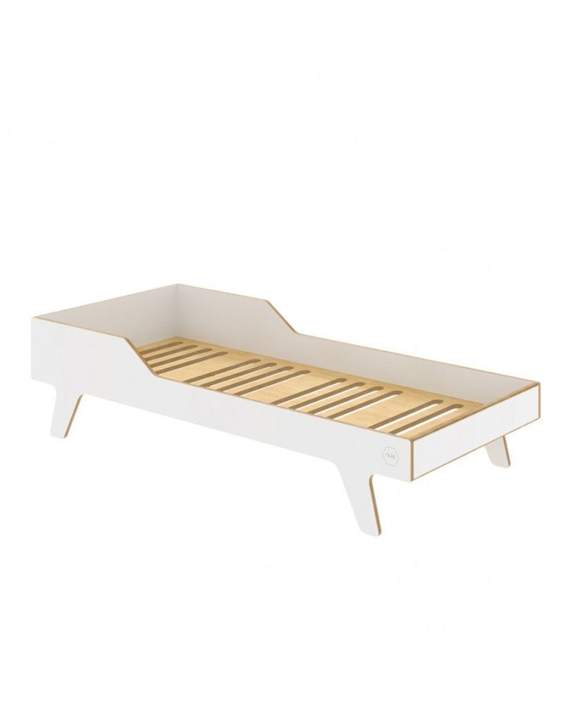 wooden dream big bed (white) 