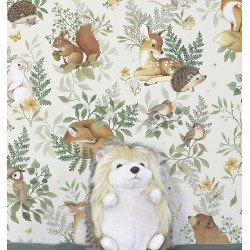 LILIPINSO carta da parati forest friends (beige)