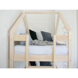 BENLEMI house-shaped bunk bed Kili (grey) 