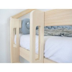 BENLEMI house-shaped bunk bed Kili (grey) 