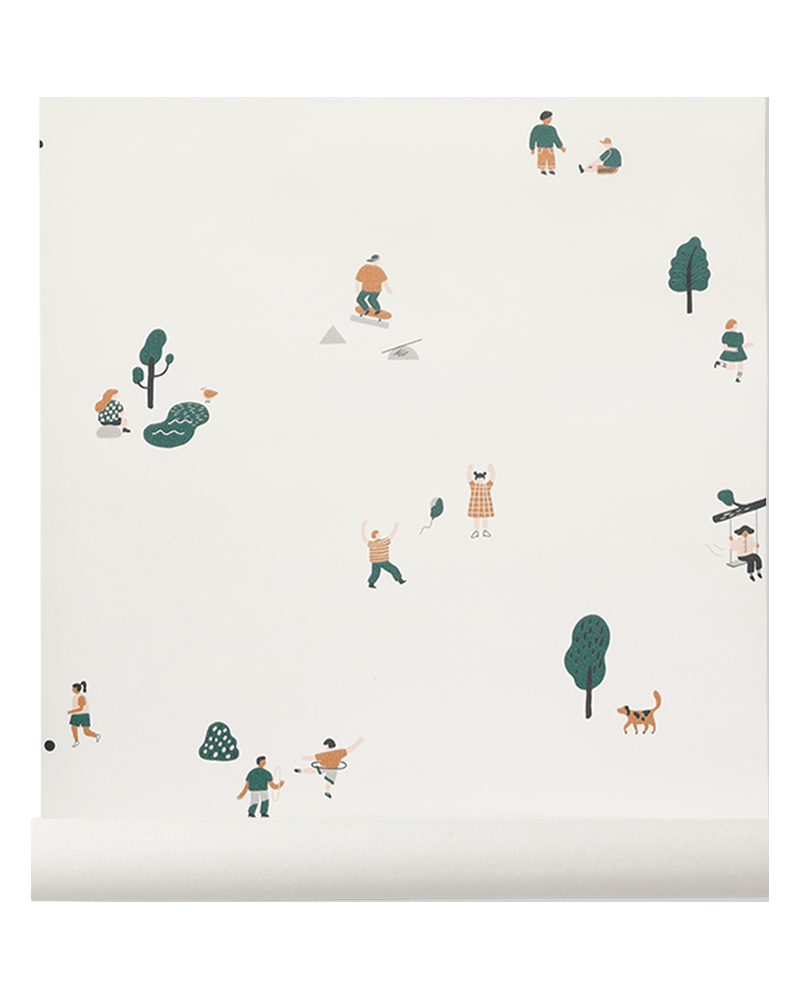 FERM LIVING carta da parati The Park