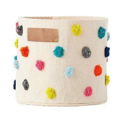 PEHR medium canvas storage pom pom multicolor 