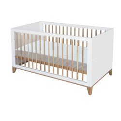 Theo Bebe - Naia Evolutive Bed (White) 