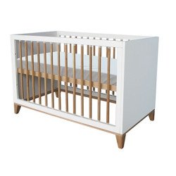 Theo Bebe - Naia Evolutive Bed (White) 