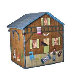 Rice Large Storage House in Raffia- Adventure Theme 