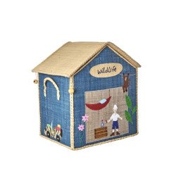 Rice Large Storage House in Raffia- Adventure Theme 