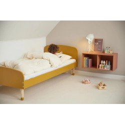 FLEXA Libreria Roomie RUGGINE-LEGNO NATURALE