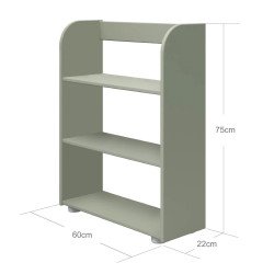 FLEXA Display shelf DOTS Natural Green 