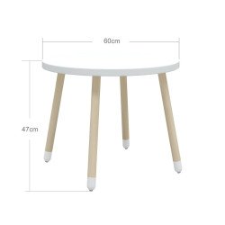 FLEXA - Tavolino da gioco in crema